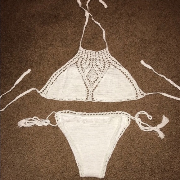 Cupshe Other - NWOT Crotchet Bikini Set